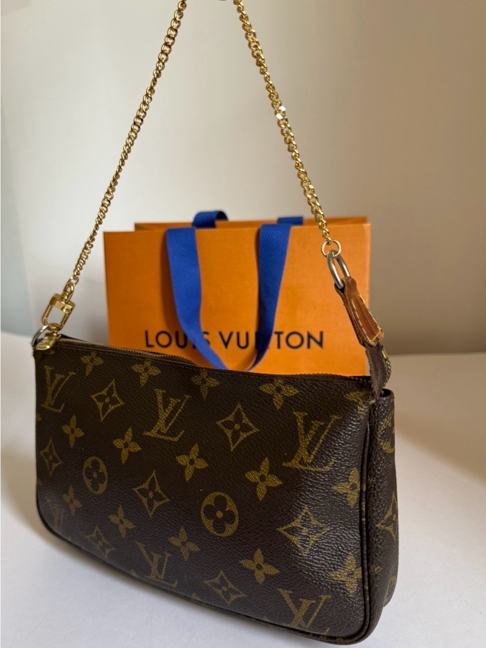 Louis Vuitton Pochette accessories Monogram Shoulder Bag 🌟 - Picture 5 of 17